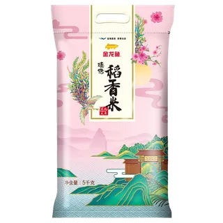 金龙鱼臻选稻香米5千克超市商品白底图免抠实物摄影png格式图片透明底