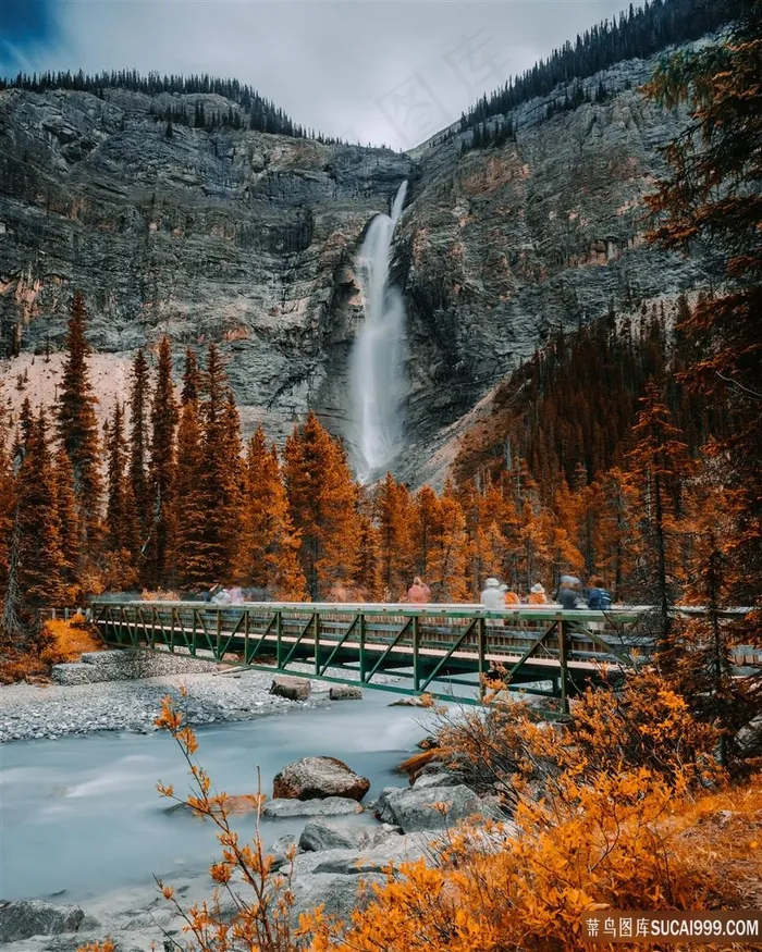 秋季山水风光图片