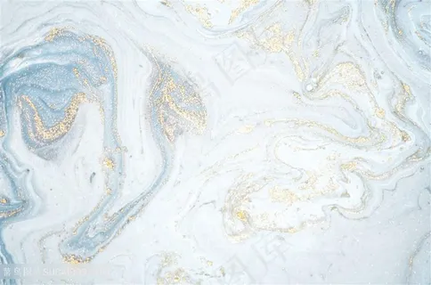 粉浅蓝金系大理石背景图片 粉浅蓝金系大理石背景图片