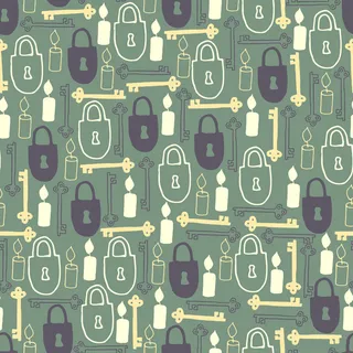 卡通植物背景植物可爱底纹背景