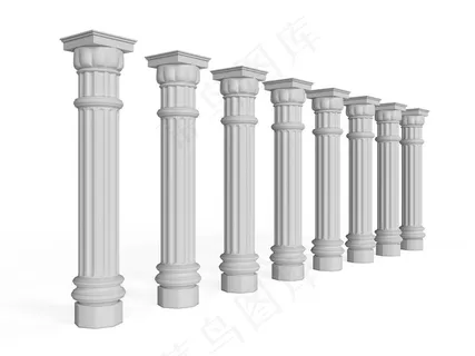 古典欧式罗马柱高清素材 古典欧式罗马柱高清素材