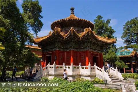 故宫御花园的图片