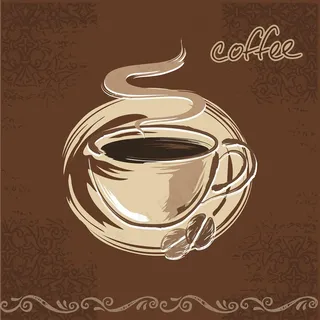 咖啡精美装饰画