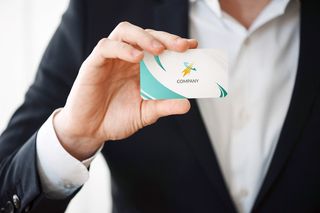 名片样机设计素材