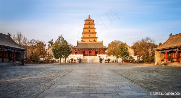 大雁塔图片素材
