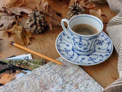 户外咖啡饮料图片