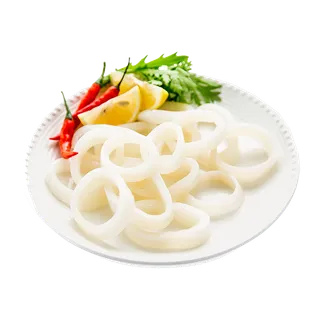 鱿鱼圈海鲜超市商品红酒白底图免抠实物摄影png格式图片透明底