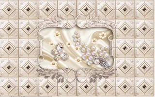 天花板花纹装饰背景墙