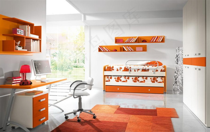 小户型儿童房图片