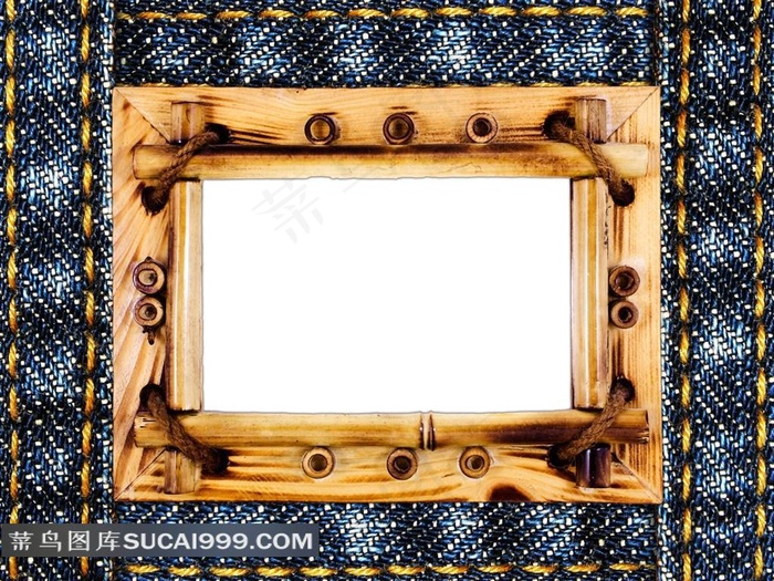 高清木相框素材图片下载