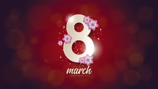 三八妇女节女神节贺卡素材