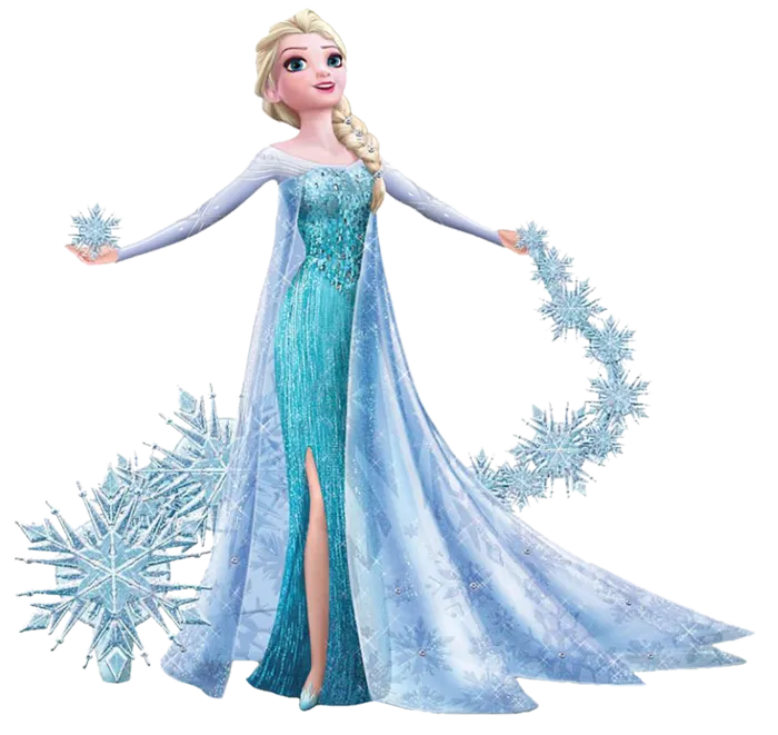 卡通人物elsa