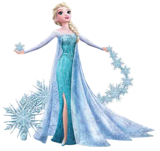 卡通人物elsa
