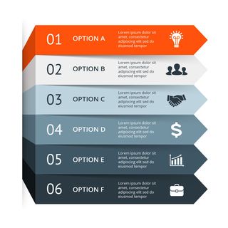 数据图表统计图形分析分类商务会议办公图标PSD模板素材