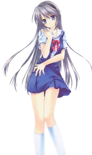 卡通女孩素材简笔