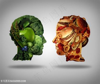 个性蔬菜主题广告创意高清图