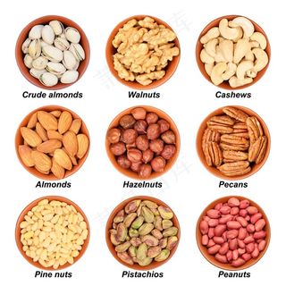 碗装干果高清素材图片