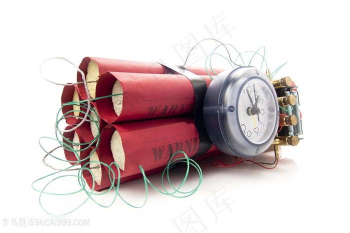 定时炸弹危险品高清图