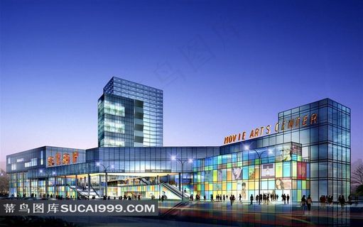 建筑效果高清风景图片