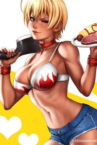 邪恶美少女高清动漫图片