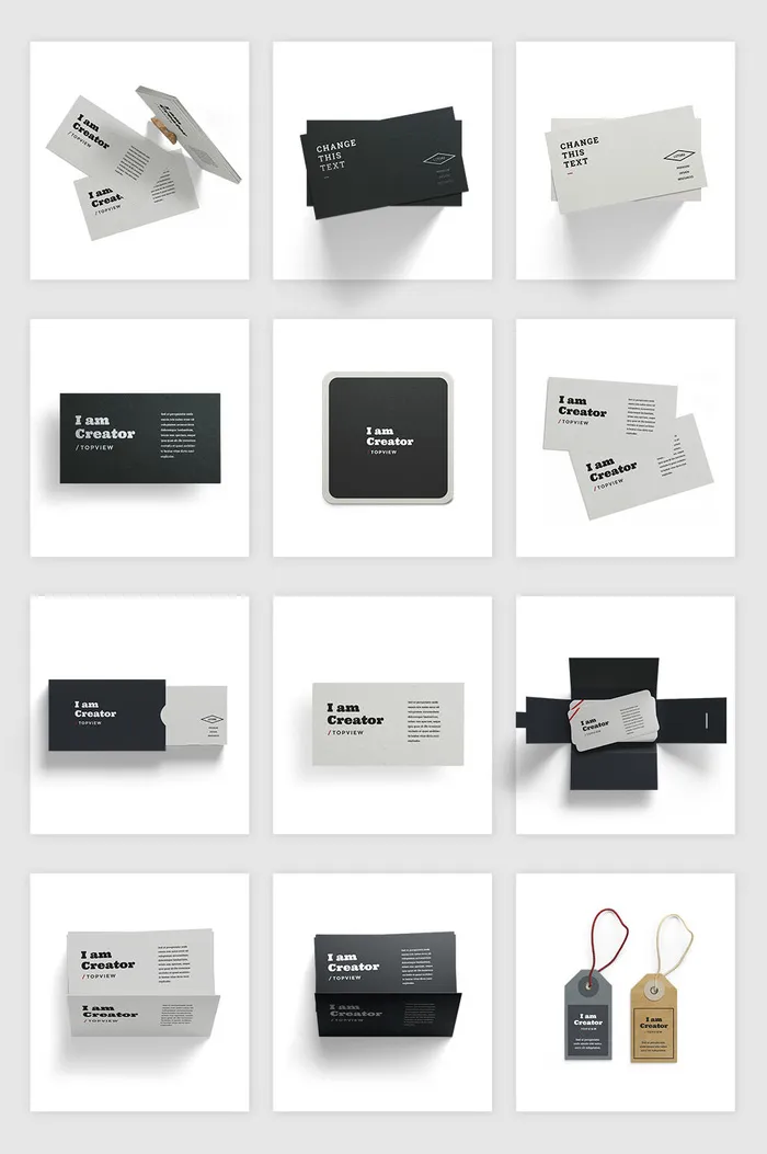 名片样机设计素材psd模版下载