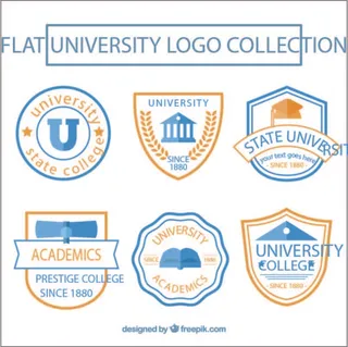 免抠大学标志矢量