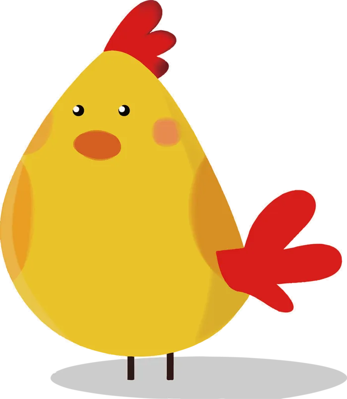 黄色公鸡乡村振兴
