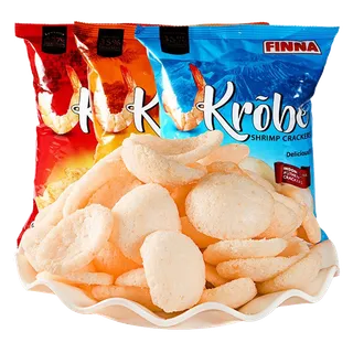 印度尼西亚进口菲那虾片超市商品白底图免抠实物摄影png格式图片透明底