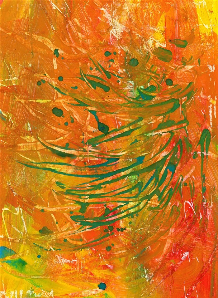 材质油画不规则水彩素材