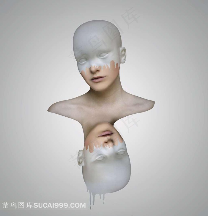 创意另类人体美女素材