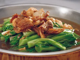 CXC04950蒜子豆豉鲮鱼油麦菜3