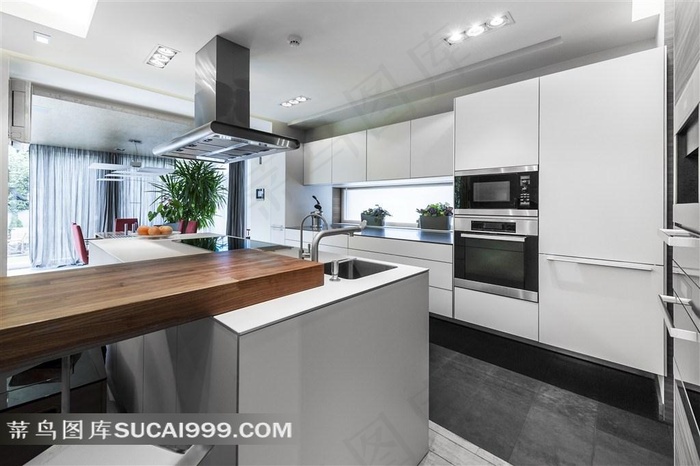 一体化厨房装修图片