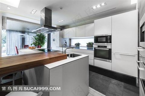 一体化厨房装修图片