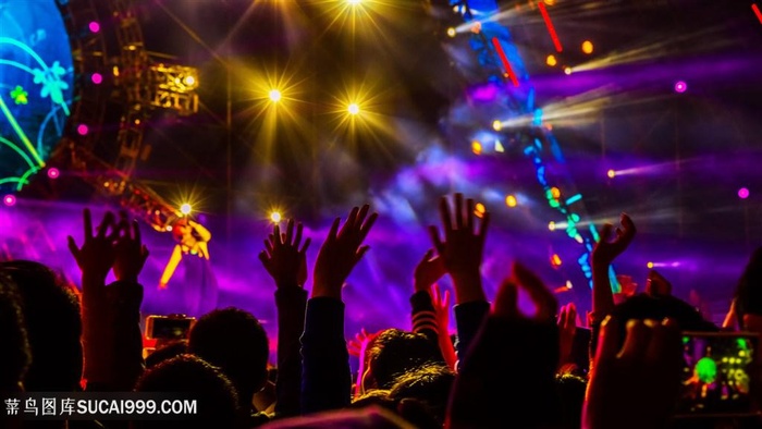 音乐狂欢现场