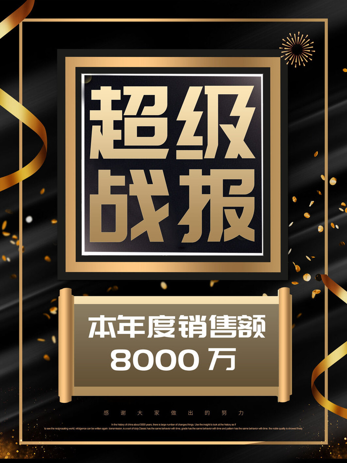 2022企业公司销售业绩年终大捷军令喜报PSD设计素材模板(3543x4724)psd模版下载
