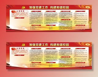 加强党建工作 构建和谐校园