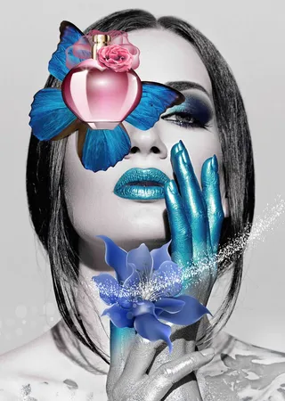 北欧美女装饰画