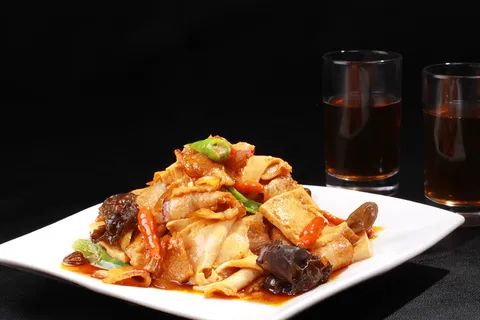 千叶豆腐小炒肉 (3)