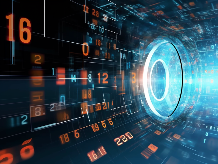 宇宙星空三维数码地球数字发光光圈构图世界网络大数据抽象背景