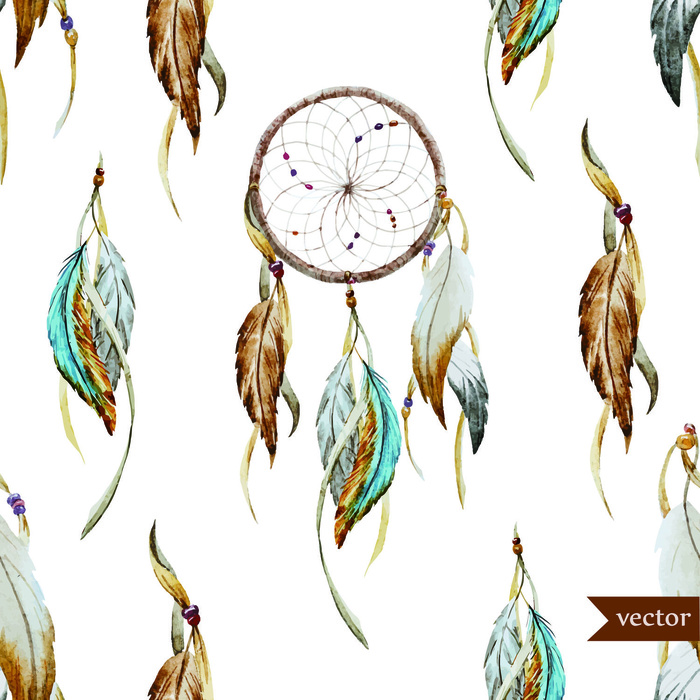 少数民族藏族特色花纹波西米亚风纹理背景图案设计AI矢量图片素材