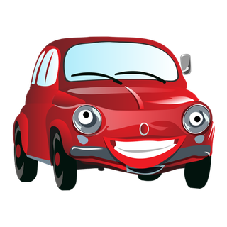 小汽车红色