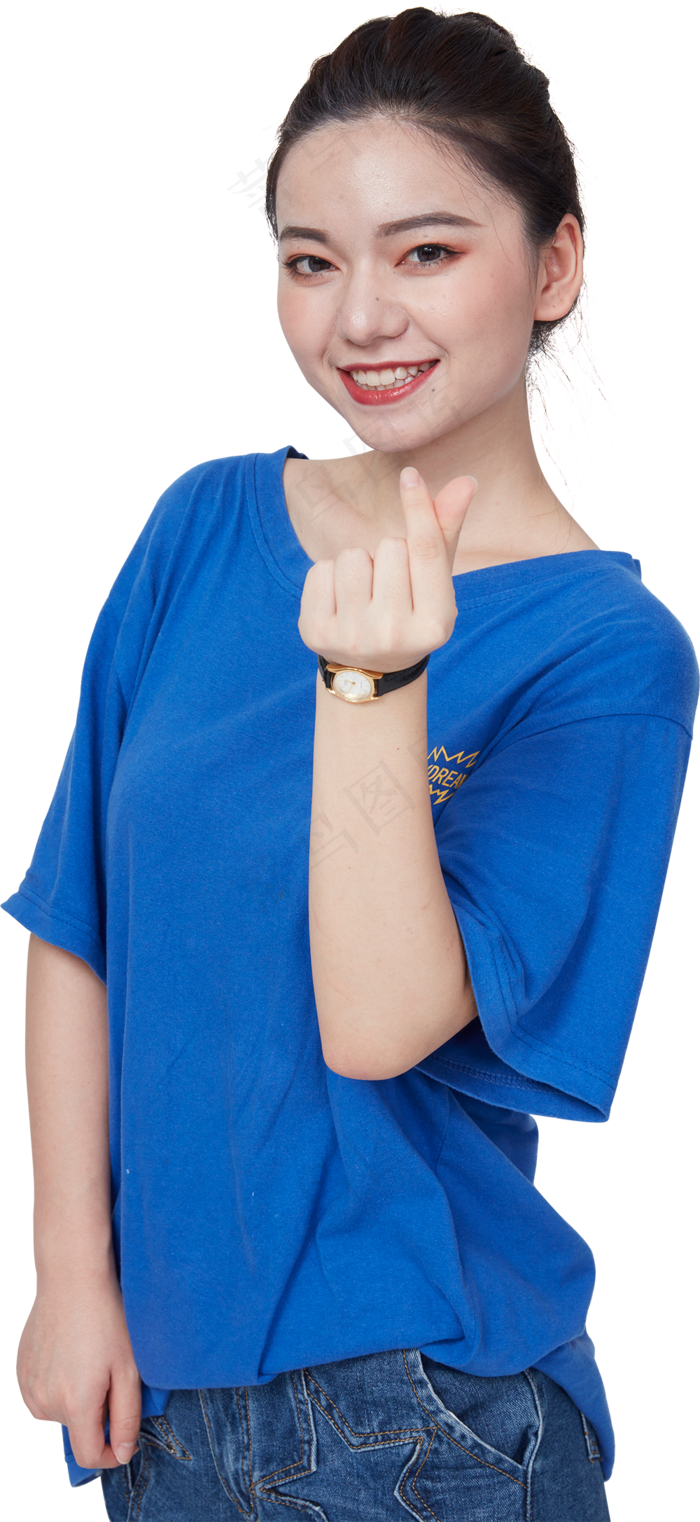 清新唯美可爱的女孩免抠摄影图片