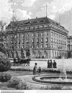 黑白欧式建筑城堡