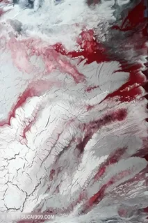 抽象唯美时尚艺术油画挂画