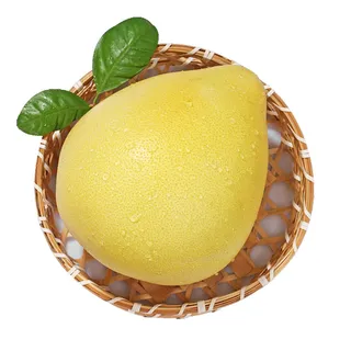 柚子-6水果超市商品白底图免抠实物摄影png格式图片透明底
