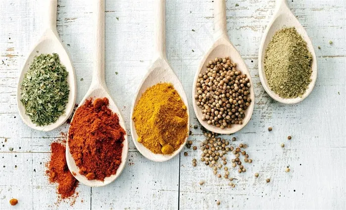 食品调料勺子图片