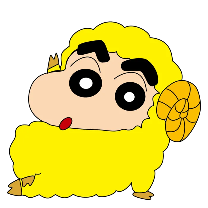 蜡笔小新可爱人物免扣素材