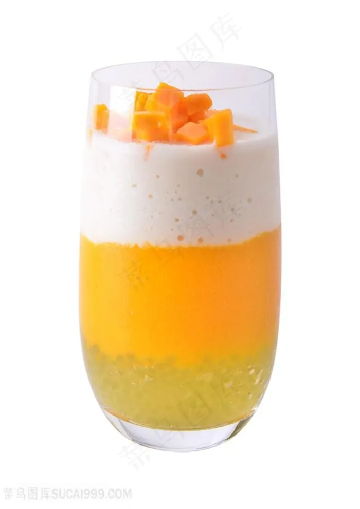 奶茶芒椰奶昔饮料图片（PNG免抠图）