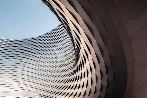 创意建筑高楼设计外观一角