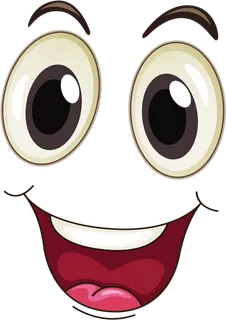 眼睛嘴巴素材卡通简笔